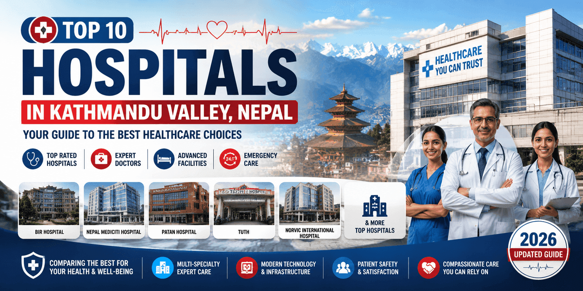 Top 10 Hospitals in Kathmandu Valley, Nepal