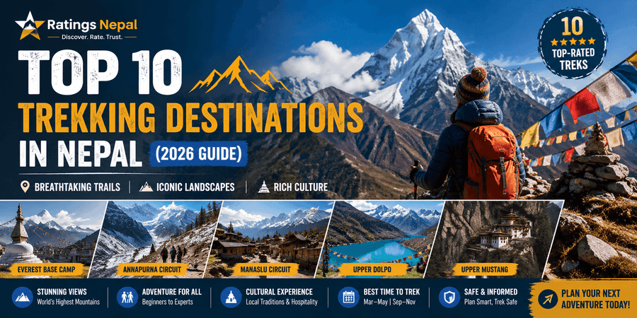 Top 10 Trekking Destinations in Nepal (2026 Guide)