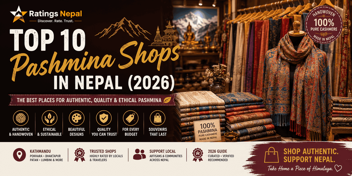 Top 10 Pashmina Shops in Nepal (2026)