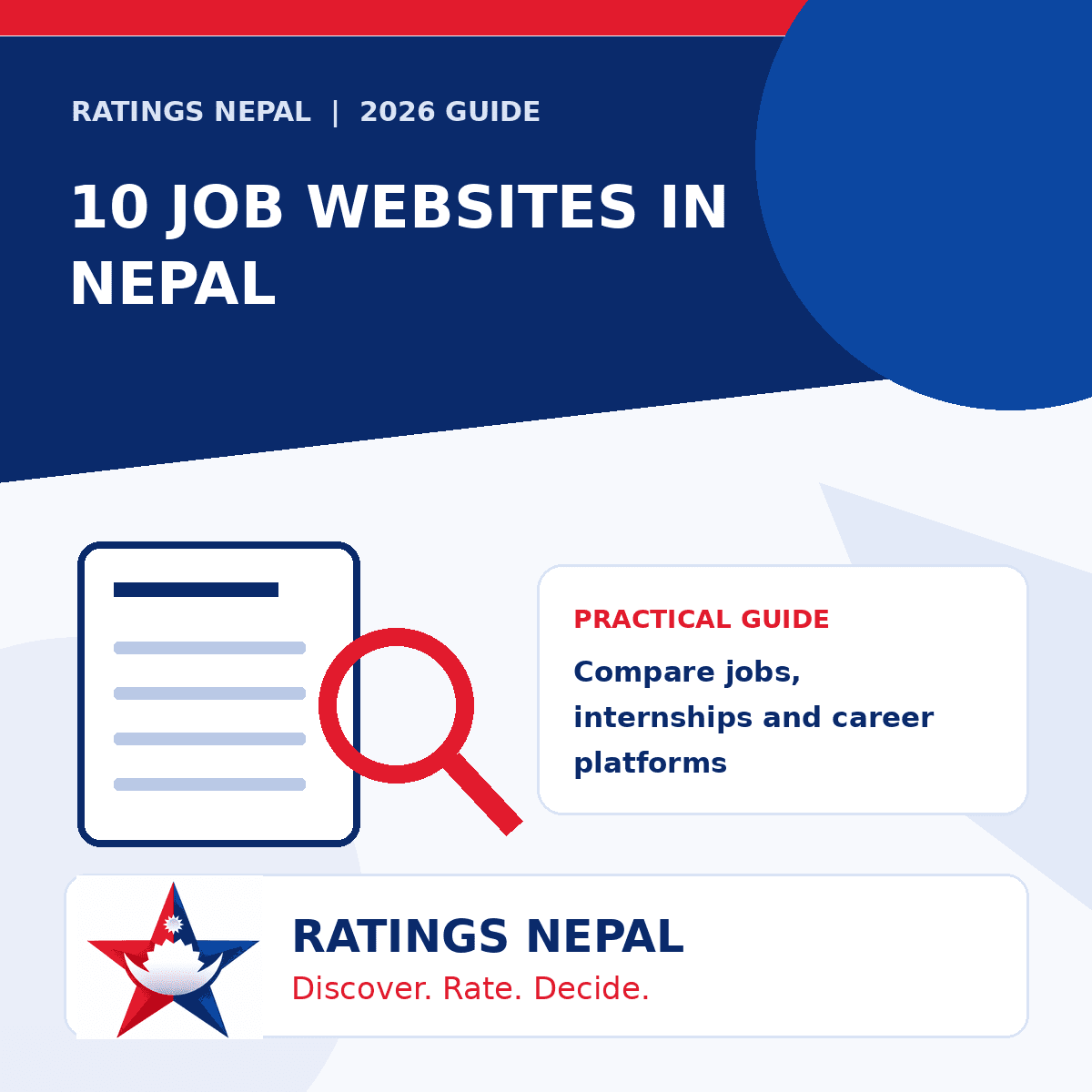 Top 10 Job Websites in Nepal 2026: Where to Find Jobs and Internships